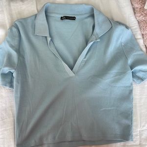Never worn zara collared shirt!